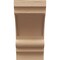 Ekena Millwork 8"W x 8"D x 16"H Wide Diane Rough Cedar Woodgrain TimberThane Corbel, Primed Tan CORUR08X08X16DIARCPR - alternate 4